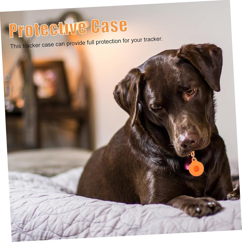 Jojofuny 4 قطع غلاف واقي قذيفة التتبع لمفاتيح الحيوانات الأليفة أمتعة متين مقاوم للخدوش - Image 5